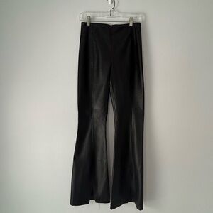 Free People Women’s Black Leather Pants
